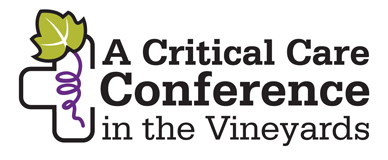 Critical Care Conference in the Vineyards Logo